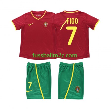 Fußballtrikots Portugal FIGO 7 Retro Kinder Heim Trikotsatz 2002 Fußballtrikots Portugal FIGO 7 Retro Kinder Heim Trikotsatz 2002